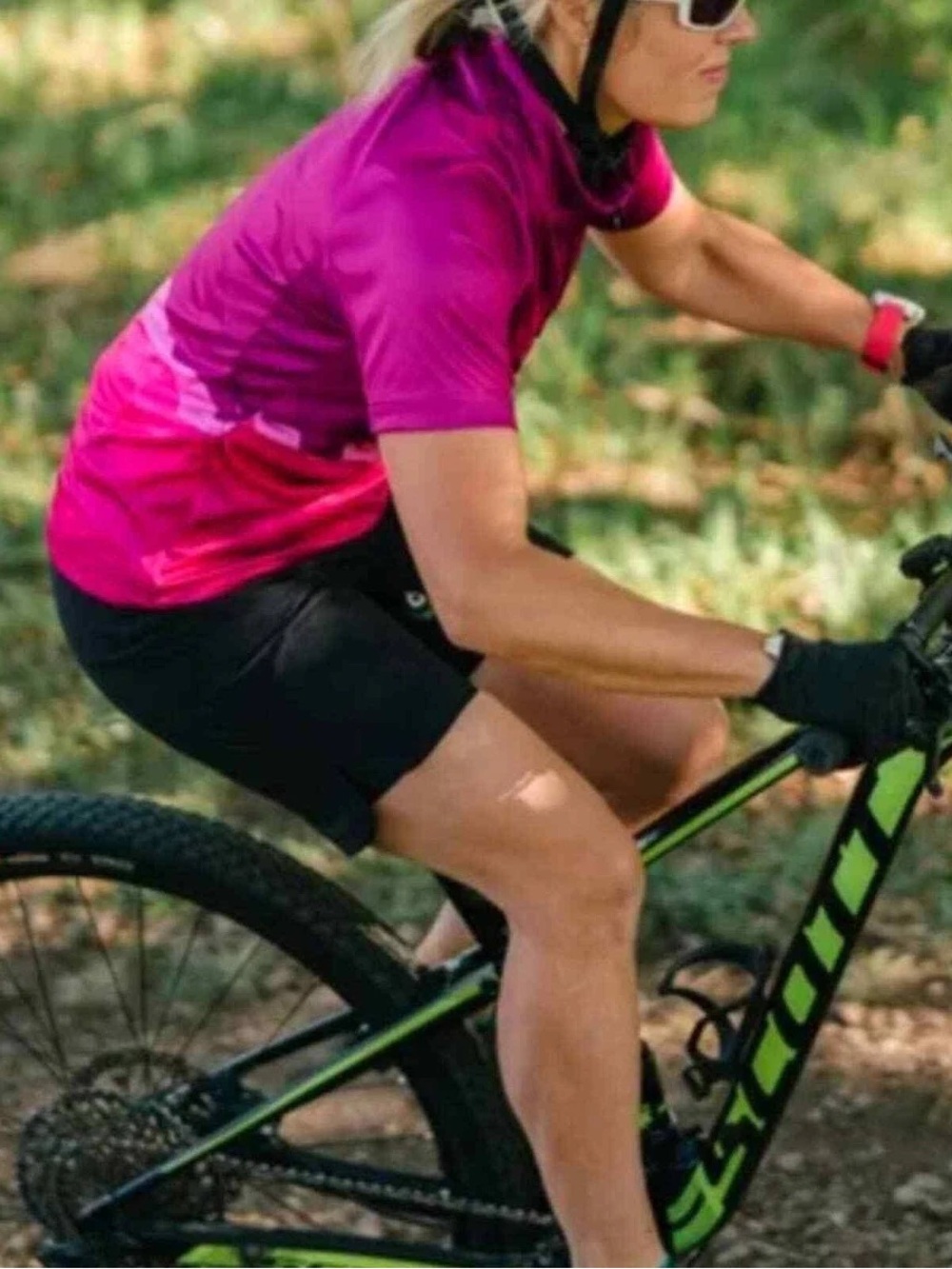 ZYIA Black Bike Shorts for Women